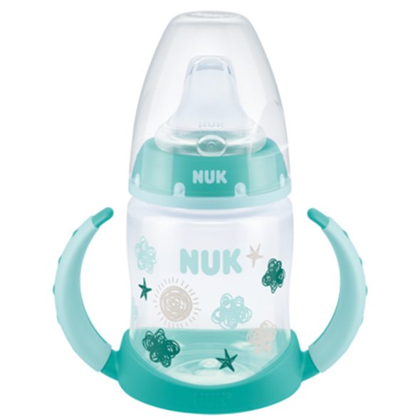 NUK FC LAHVIČKA NA UČENÍ S KONTROLOU TEPLOTY 150ML - DĚTSKÉ HRNEČKY - KRMENÍ