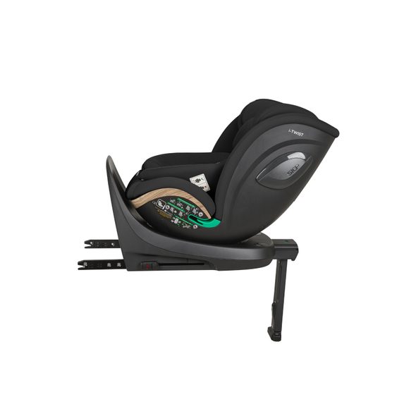 KIKKABOO AUTOSEDAČKA 40-150 CM I-TWIST I-SIZE BLACK - AUTOSEDAČKY 0-36KG - AUTOSEDAČKY A PŘÍSLUŠENSTVÍ