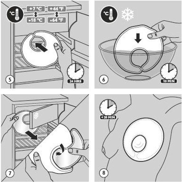 PHILIPS AVENT PRSNÍ TERMOVLOŽKA 2KS - PRSNÍ VLOŽKY - PRO MAMINKY