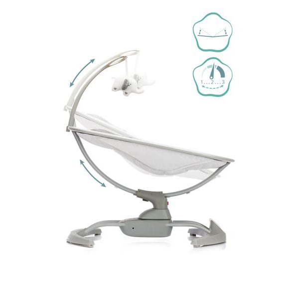 FILLIKID ELEKTRICKÁ HOUPAČKA MIMI GREY - LEHÁTKA A HOUPADLA - SPINKÁNÍ