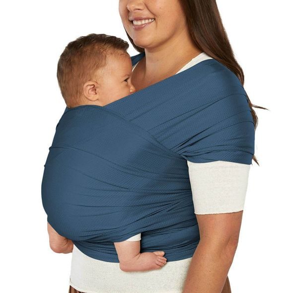ERGOBABY ŠÁTEK MESH BABY WRAP - TWILIGHT NAVY - KLOKANKY A ŠÁTKY - NOŠENÍ & SPORT