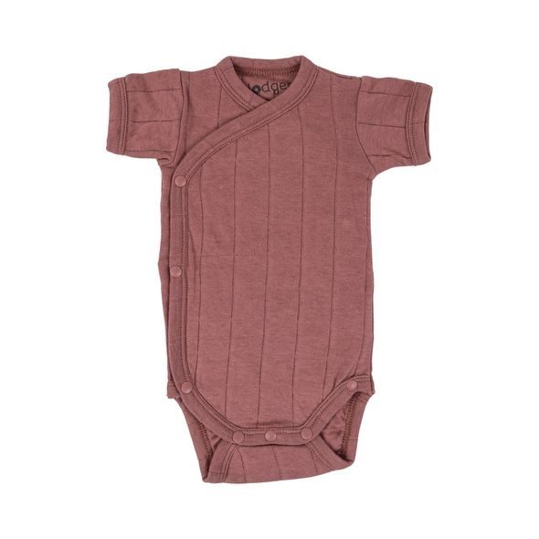 LODGER ROMPER SHORT SLEEVES TRIBE ROSEWOOD 74 - BODY - PRO DĚTI