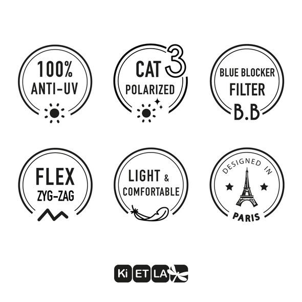 KIETLA CRAZYG-ZAG SLUNEČNÍ BRÝLE ROZZ 6-9 LET - SLUNEČNÍ BRÝLE - PRO DĚTI