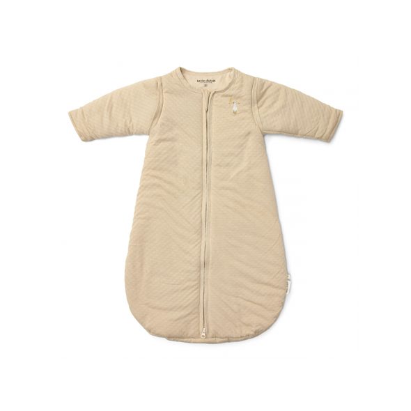 LITTLE DUTCH SPACÍ PYTEL S ODDĚLITELNÝMI RUKÁVY 70 CM HUSA BEIGE NEWBORN NATURALS - SPACÍ PYTLE - SPINKÁNÍ