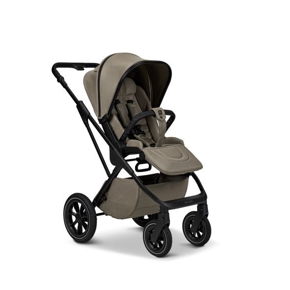 MOON PIÚ EXTRA SET BLACK MATT - MUD - DVOJKOMBINACE - KOČÁRKY A PŘÍSLUŠENSTVÍ