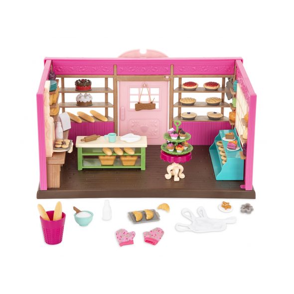 LI'L WOODZEEZ OBCHOD S PEČIVEM - DOPLŇKY PRO FIGURKY - PRO DĚTI