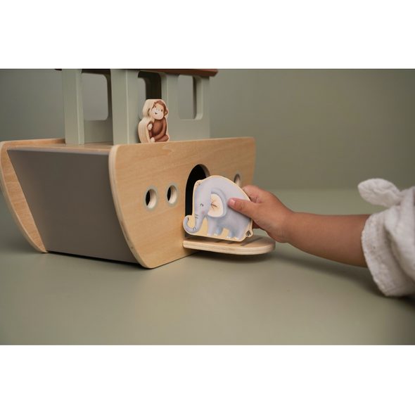 LITTLE DUTCH NOEMOVA ARCHA DŘEVĚNÁ - DŘEVĚNÉ HRAČKY - PRO DĚTI