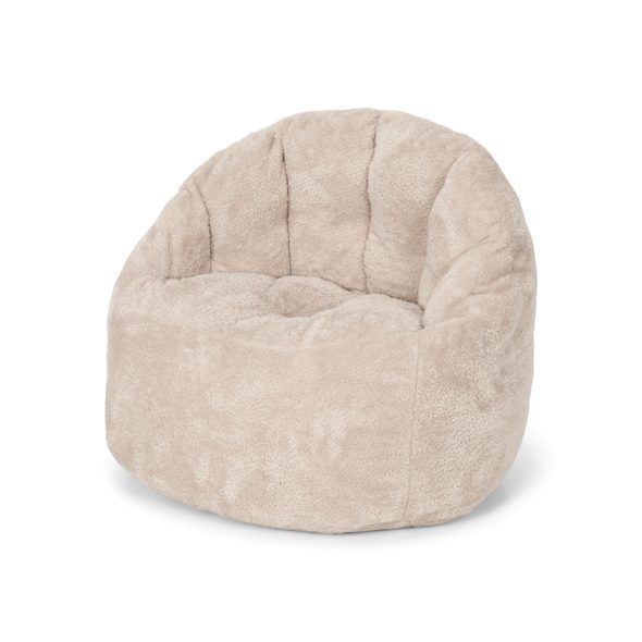 LITTLE DUTCH KŘESLO DĚTSKÉ PLYŠOVÉ SOFT BEIGE - LITTLE DUTCH - PRO DĚTI