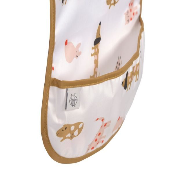 LÄSSIG LIGHTWEIGHT BIB LITTLE MATEYS SPICY ORANGE - BRYNDÁKY - KRMENÍ