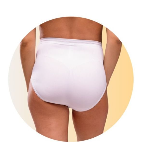 CARRIWELL KALHOTKY TĚHOTENSKÉ PODPŮRNÉ BÍLÉ - TĚHOTENSKÉ SPODNÍ PRÁDLO - PRO MAMINKY