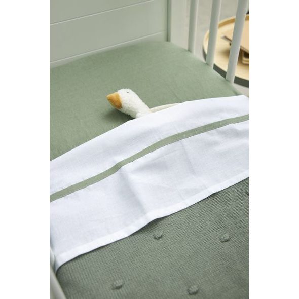 MEYCO DEKA MINI KNOTS - FOREST GREEN - DĚTSKÉ DEKY PRO MIMINKA - SPINKÁNÍ