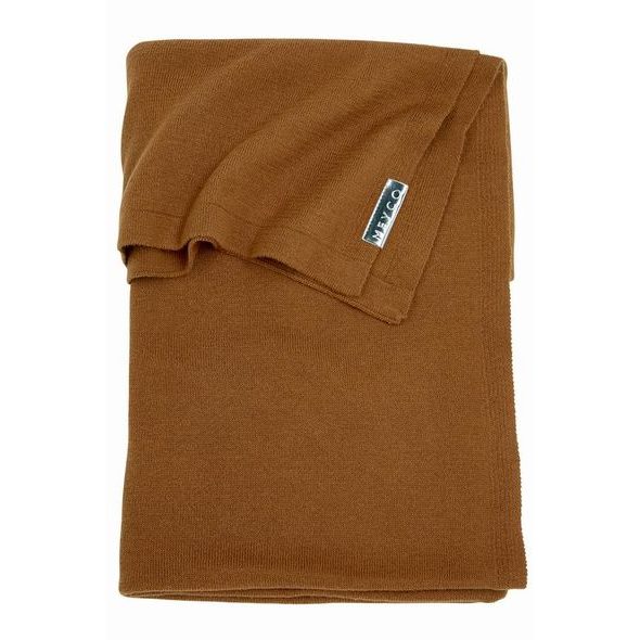 MEYCO DEKA KNIT BASIC - CAMEL - DĚTSKÉ DEKY PRO MIMINKA - SPINKÁNÍ