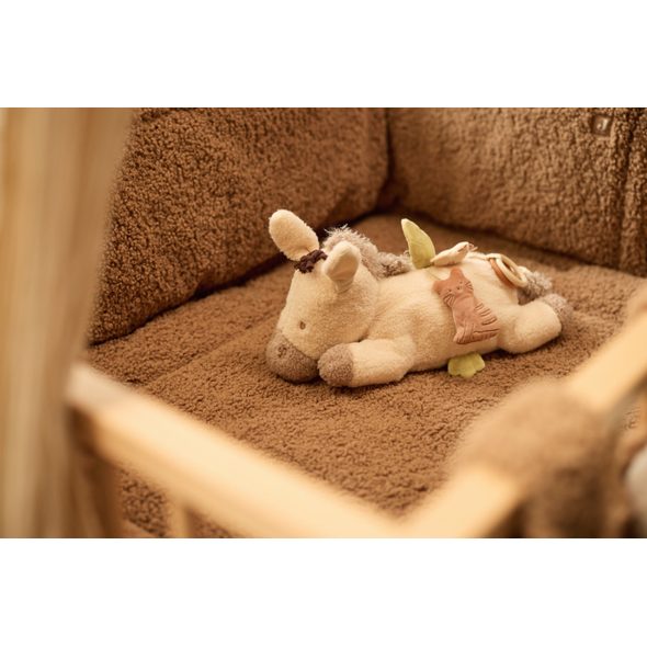 JOLLEIN OSLÍK PLYŠOVÝ S AKTIVITAMI DONKEY DINKY - HRA NA BŘÍŠKU - PRO DĚTI