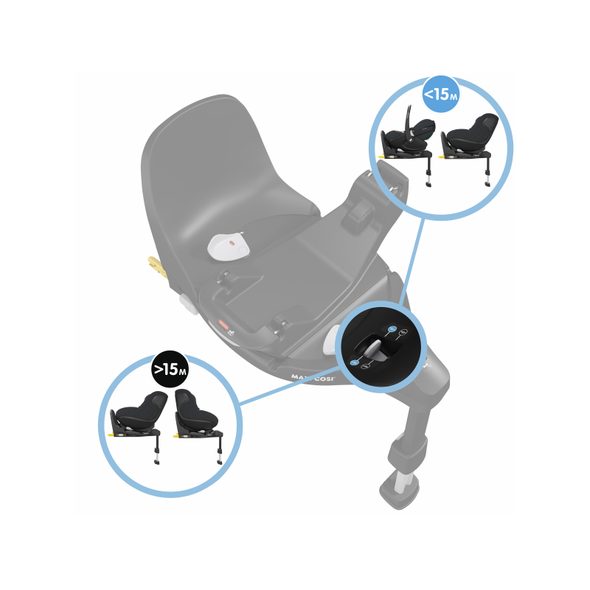 MAXI-COSI ZÁKLADNA FAMILYFIX 360 PRO - BÁZE A ISOFIX BÁZE - AUTOSEDAČKY A PŘÍSLUŠENSTVÍ