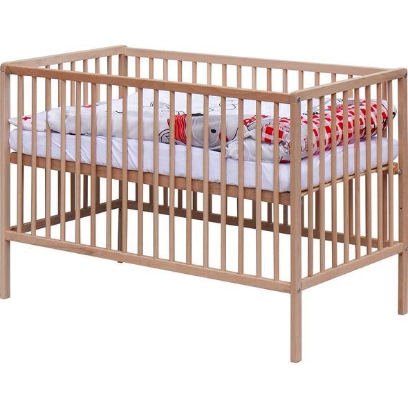 SCARLETT DĚTSKÁ POSTÝLKA S KOMPLETNÍ VÝBAVOU SCARLETT 120 X 60 CM - BANDY - DŘEVĚNÉ POSTÝLKY - SPINKÁNÍ