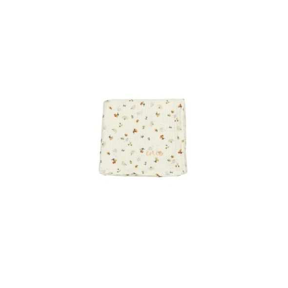 ENIE BABY MUŠELÍNOVÁ ZAVINOVACÍ PLENA 120X120CM NELSI BÉŽOVÁ - ZAVINOVACÍ PLENY / OSUŠKY VELKÉ - PŘEBALOVÁNÍ