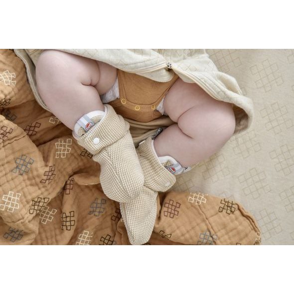 LODGER SLIPPER CIUMBELLE IVORY 6 - 12 MĚSÍCŮ - KOJENECKÉ CAPÁČKY - PRO DĚTI