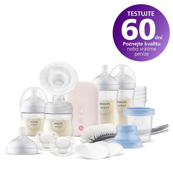 PHILIPS AVENT ODSÁVAČKA MATEŘSKÉHO MLÉKA ELEKTRICKÁ SADA SCD340/31 - ODSÁVAČKY MATEŘSKÉHO MLÉKA - KRMENÍ