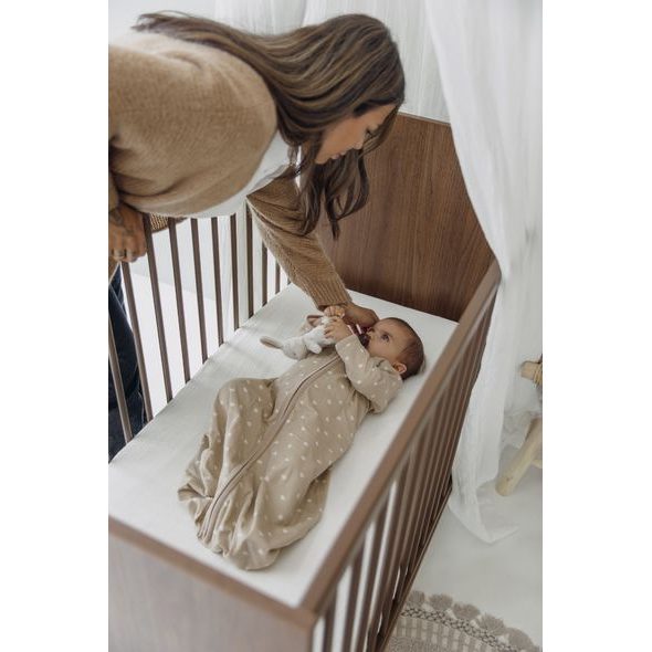 MEYCO SPACÍ VAK S RUKÁVY JERSEY 80CM SWEET HEART SAND/SOFT SAND - SPACÍ PYTLE - SPINKÁNÍ