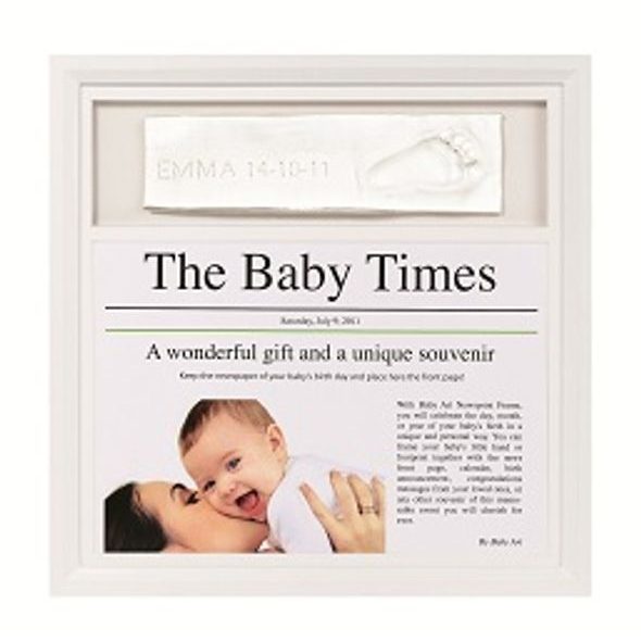 BABY ART NEWS PRINT FRAME - OTISKY A ALBA - PRO MAMINKY