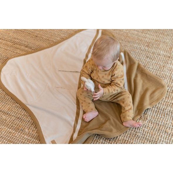 LODGER SLEEPER PRINT RIB HONEY VEL. 92 - OVERALY - PRO DĚTI