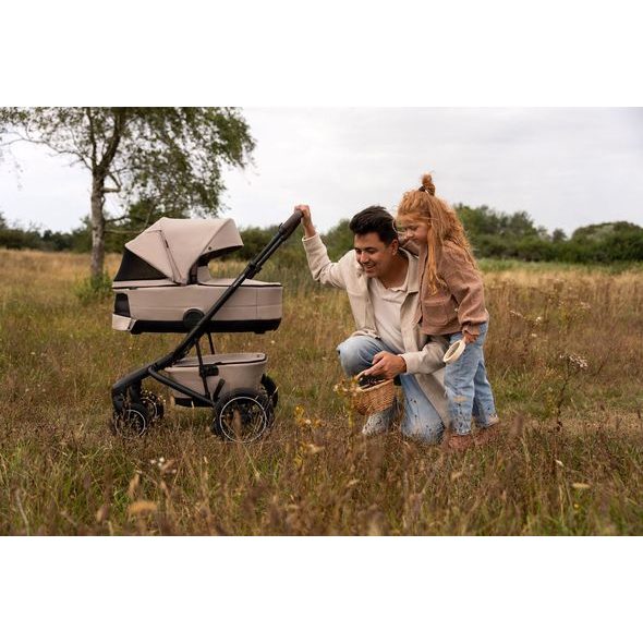 EASYWALKER KOČÁREK KOMBINOVANÝ JIMMEY EXPLORE PEARL TAUPE AIR + CYBEX ATON B2 I-SIZE + ZÁKLADNA - KOMBINACE S PŘÍSLUŠENSTVÍM - KOČÁRKY A PŘÍSLUŠENSTVÍ