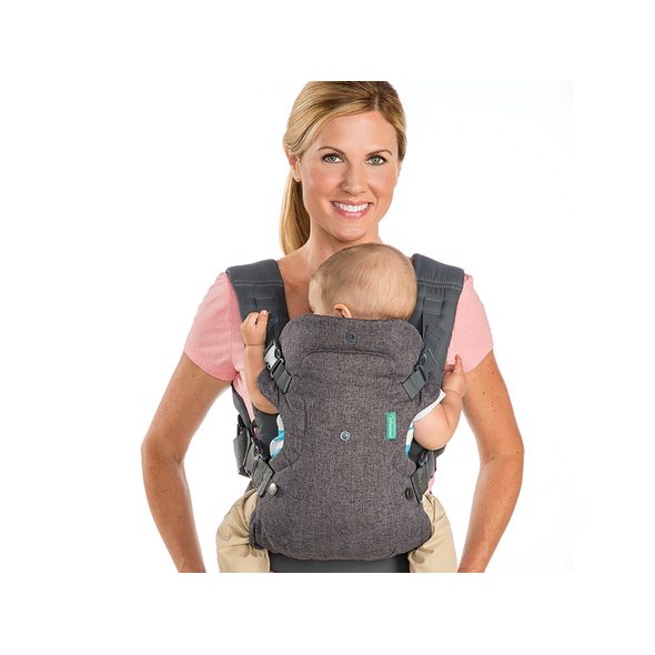 INFANTINO NOSÍTKO FLIP ADVANCED 4V1 SVĚTLE ŠEDÉ - ERGONOMICKÁ NOSÍTKA - NOŠENÍ & SPORT