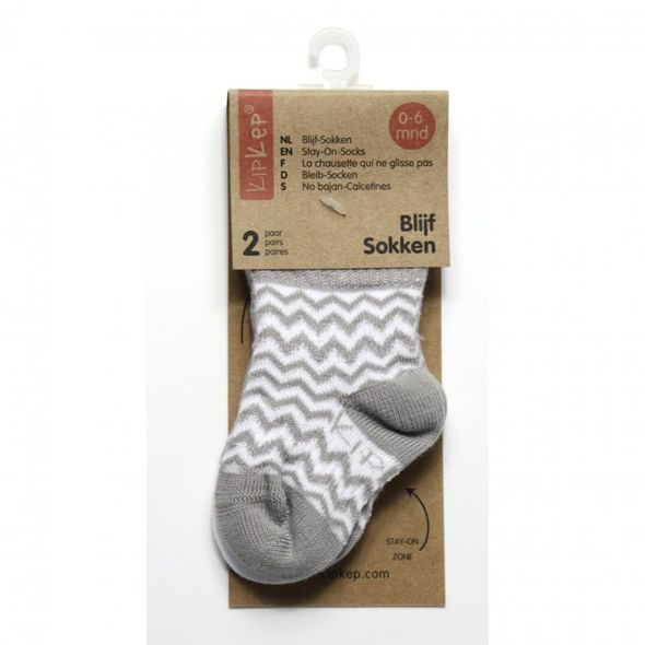 KIPKEP DĚTSKÉ PONOŽKY STAY-ON-SOCKS 0-6M 2PÁRY - PONOŽKY A PUNČOCHY - PRO DĚTI
