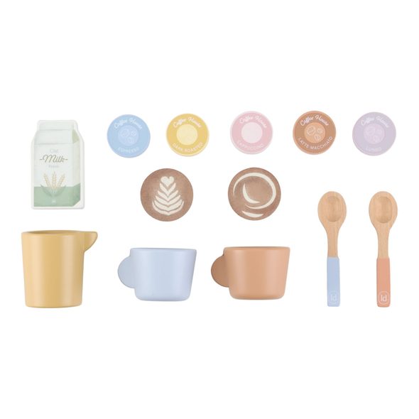 LITTLE DUTCH KÁVOVAR NA KAPSLE DŘEVĚNÝ - LITTLE DUTCH - PRO DĚTI