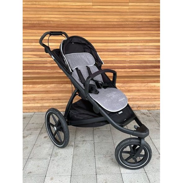 PINKIE LETNÍ PODLOŽKA DO KOČÁRKU BAMBOO GREY - PODLOŽKY DO KOČÁRKU - KOČÁRKY A PŘÍSLUŠENSTVÍ