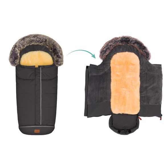 FILLIKID FUSAK ZIMNÍ MAVENSI GREY - FUSAKY DO KOČÁRKU - KOČÁRKY A PŘÍSLUŠENSTVÍ