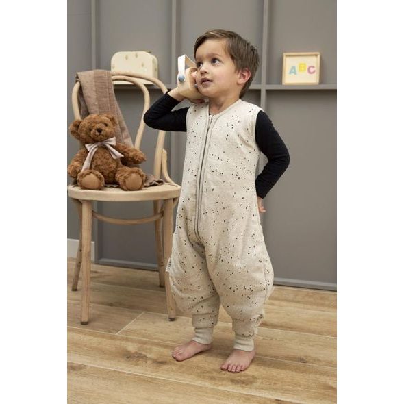 MEYCO JUMPER RIB MINI SPOT VEL.80 - SAND MELANGE - SPACÍ PYTLE - SPINKÁNÍ