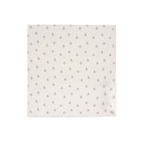 JOLLEIN PLENY ZAVINOVACÍ 2KS 115X115 CM NOSTALGIC RIDE - ZAVINOVAČKY - SPINKÁNÍ