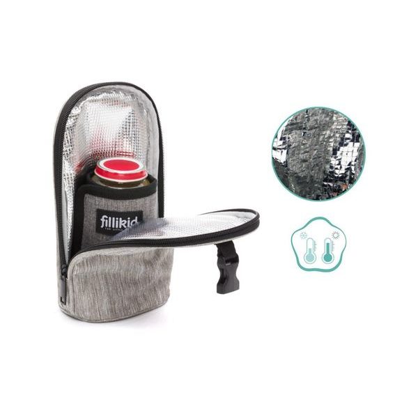 FILLIKID OHŘÍVAČ LÁHVÍ LIGHTGREY MELANGE USB - OHŘÍVAČKY MLÉKA A STRAVY - KRMENÍ