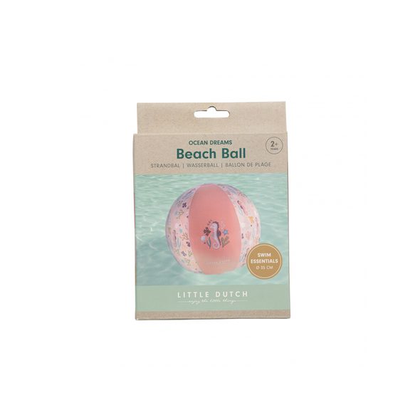LITTLE DUTCH NAFUKOVACÍ MÍČ OCEAN DREAMS PINK - NAFUKOVACÍ HRAČKY - PRO DĚTI