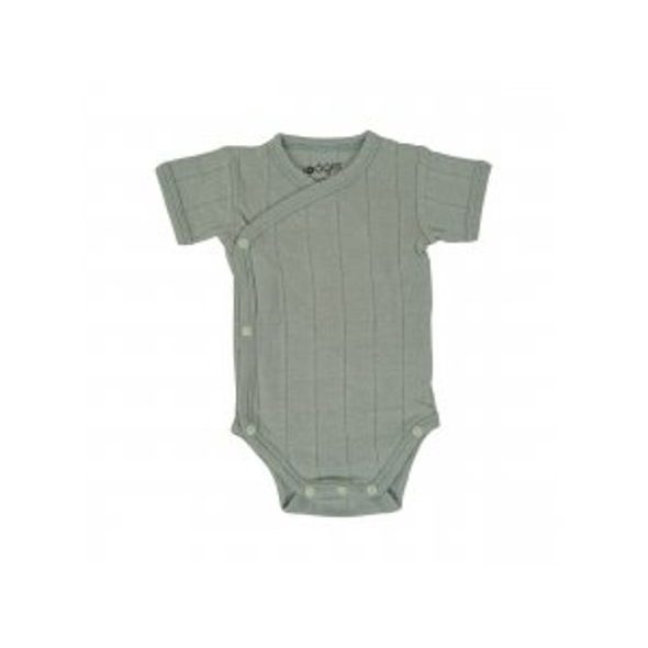 LODGER ROMPER SHORT SLEEVES TRIBE SILT GREEN 74 - BODY - PRO DĚTI