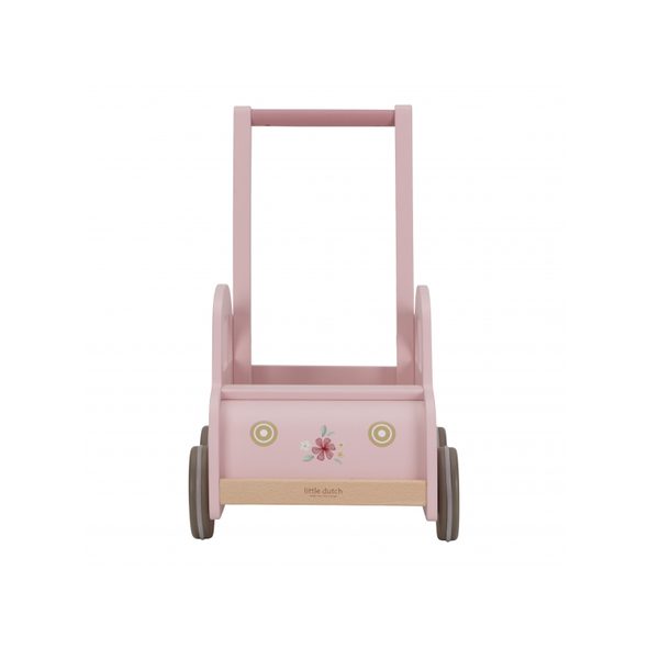 LITTLE DUTCH CHODÍTKO AUTO DŘEVĚNÉ PINK - CHODÍTKA - PRO DĚTI