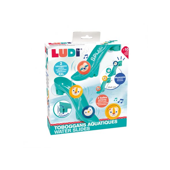 LUDI SADA DO KOUPELE TOBOGÁN - HRAČKY DO VANY - PRO DĚTI