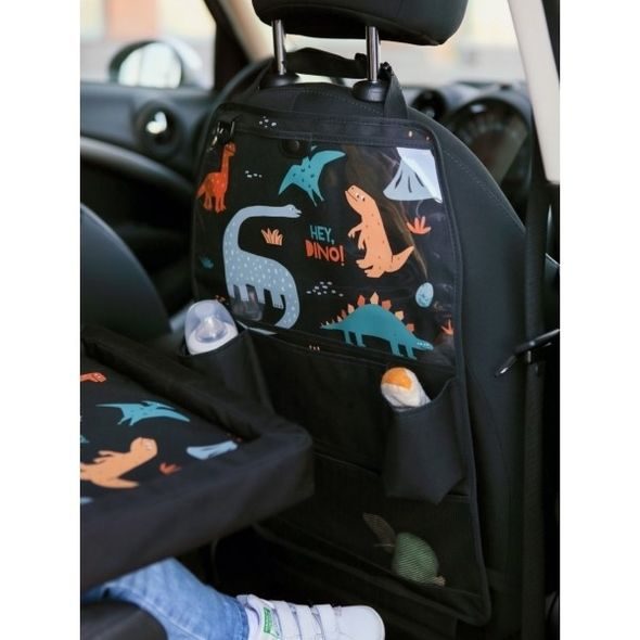 LEOKID ORGANIZÉR NA SEDADLO S KAPSOU NA TABLET HEY DINO - KAPSÁŘE A ORGANIZÉRY - AUTOSEDAČKY A PŘÍSLUŠENSTVÍ
