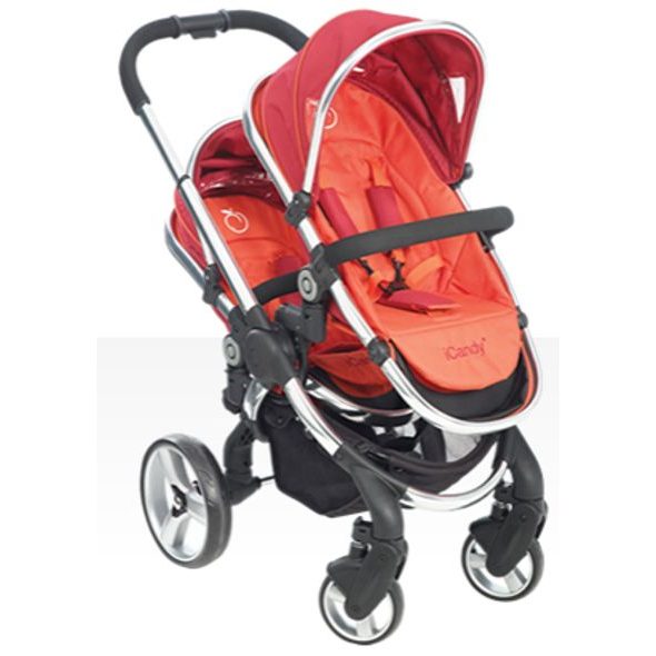 ICANDY PEACH UPGRADE NA DVĚ DĚTI 2013 (KONVERTOR) - KOČÁRKY PRO DVOJČATA - KOČÁRKY A PŘÍSLUŠENSTVÍ