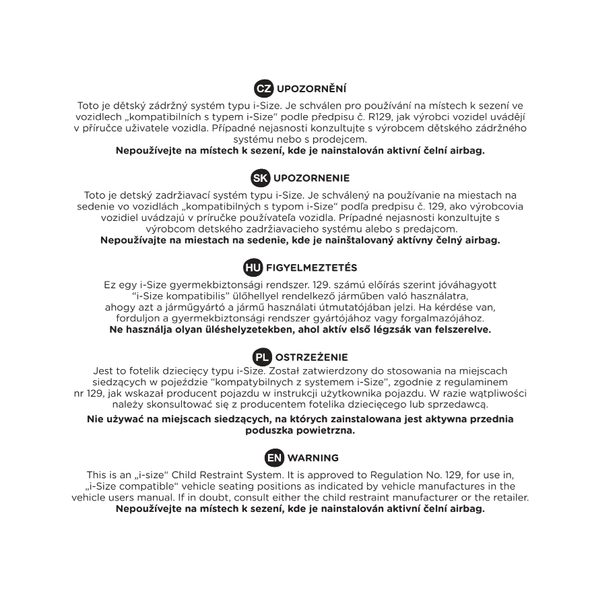 PETITE&MARS BÁZE K AUTOSEDAČCE CORE PRO I-SIZE 40-87CM (0-13 KG) - BÁZE A ISOFIX BÁZE - AUTOSEDAČKY A PŘÍSLUŠENSTVÍ