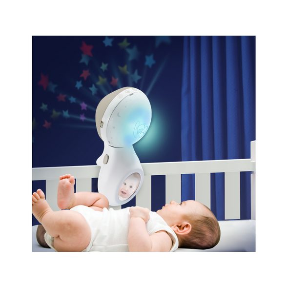 INFANTINO HUDEBNÍ KOLOTOČ S PROJEKCÍ 3V1 ECRU - KOLOTOČE NA POSTÝLKU - PRO DĚTI