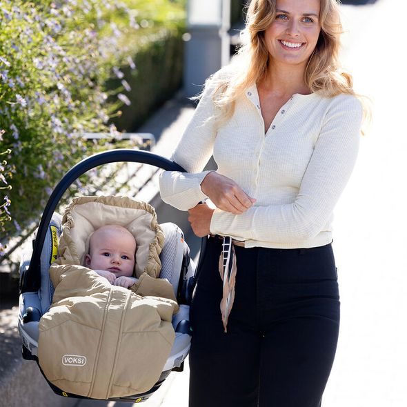 VOKSI MOVE LIGHT DARK SAND SOLID - FUSAKY DO KOČÁRKU - KOČÁRKY A PŘÍSLUŠENSTVÍ