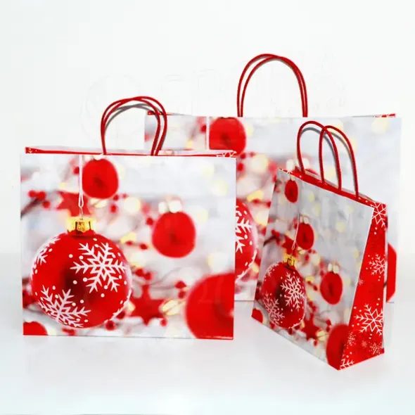 VÁNOČNÍ PAPÍROVÁ TAŠKA NATALE - BATOHY A TAŠKY - PRO DĚTI