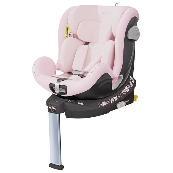 AVOVA SWAN-FIX I-SIZE 2024 CLOUD PINK - AUTOSEDAČKY 0-25KG - AUTOSEDAČKY A PŘÍSLUŠENSTVÍ