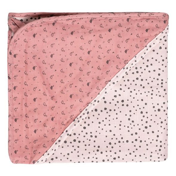 BEBE JOU RUČNÍK S KAPUCÍ BAMBUS FABULOUS SWAN - OSUŠKY A DĚTSKÉ ŽUPANY - KOUPÁNÍ A ZDRAVÍ