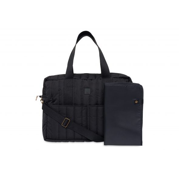 JOLLEIN PŘEBALOVACÍ TAŠKA PUFFED MOOS BLACK - PŘEBALOVACÍ TAŠKY - KOČÁRKY A PŘÍSLUŠENSTVÍ