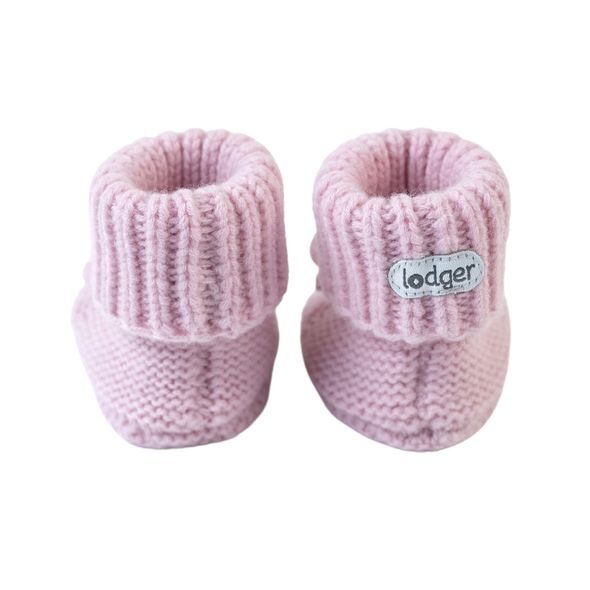 LODGER SLIPPER FOLKLORE MERINO WOOL TAN 0 - 6 MĚSÍCŮ - KOJENECKÉ CAPÁČKY - PRO DĚTI