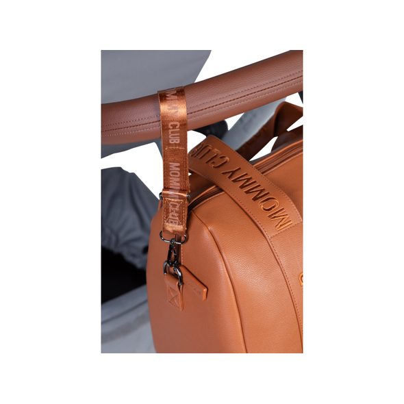 CHILDHOME PŘEBALOVACÍ TAŠKA MOMMY CLUB SIGNATURE VEGAN LEATHER BROWN - PŘEBALOVACÍ TAŠKY - KOČÁRKY A PŘÍSLUŠENSTVÍ