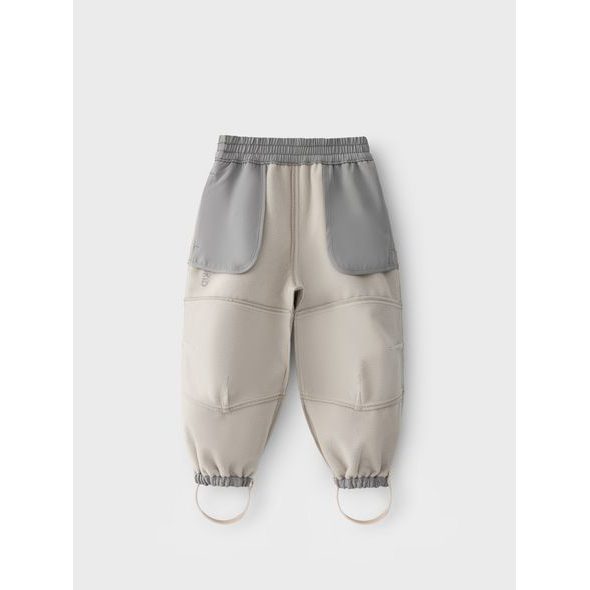 LEOKID SOFTSHELLOVÉ KALHOTY VIC LIMESTONE VEL. 104 - KALHOTKY A TEPLÁČKY - PRO DĚTI
